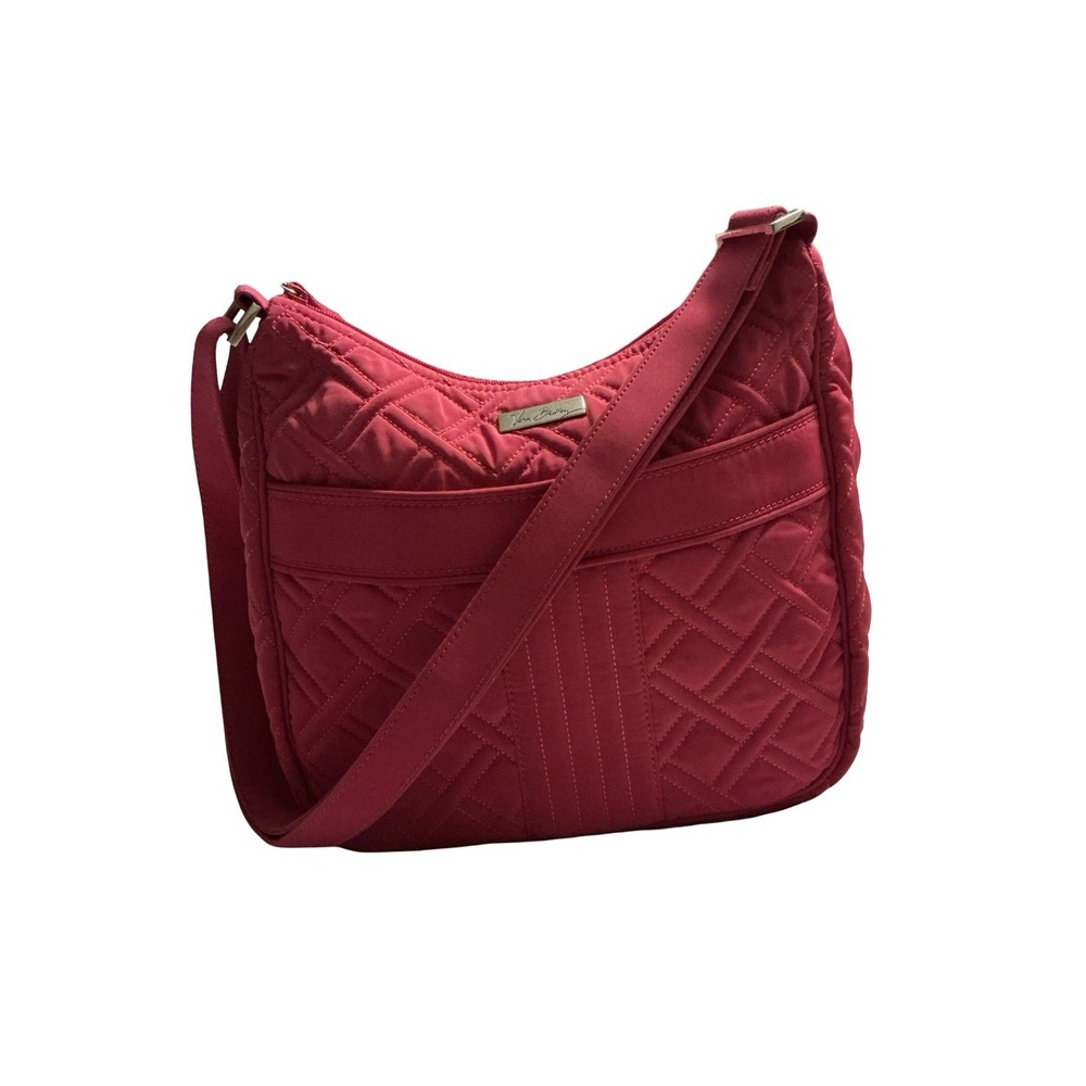 Vera Bradley Quilted Shoulder‎ Bag Hot Pink